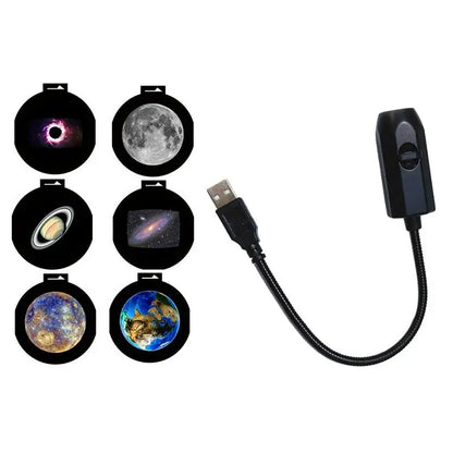 HomeSmart™ Galaxy Moon Projector with Usb Plug