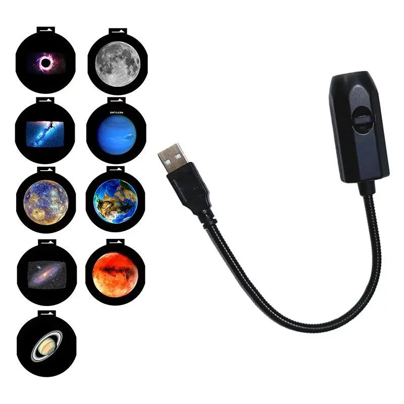 HomeSmart™ Galaxy Moon Projector with Usb Plug