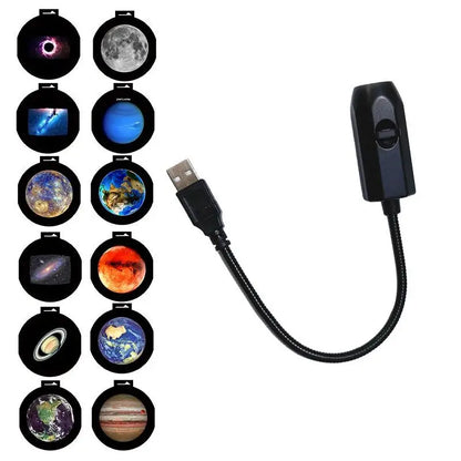 HomeSmart™ Galaxy Moon Projector with Usb Plug