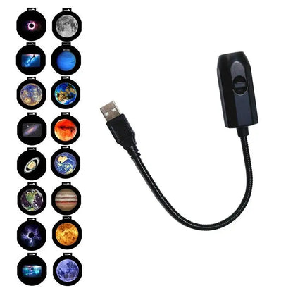 HomeSmart™ Galaxy Moon Projector with Usb Plug